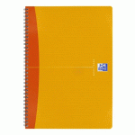 LOT DE 5 - CAHIER SPIRALE OXFORD ESSENTIALS 14,8 X 21 CM - PETITS CARREAUX - 100 PAGES