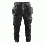 PANTALON DE TRAVAIL X1900 ARTISAN CORDURA® DENIM STRETCH TAILLE 40L - BLAKLADER