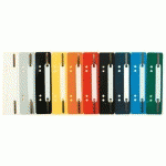 RELIEUR À LAMELLE FIXE-DOSSIER, PP, ORANGE - LOT DE 13