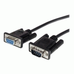 STARTECH.COM CÂBLE SÉRIE DB9 RS232 NOIR EN LIAISON DIRECTE 1 M - M/F