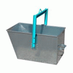BENNE TRAPÉZOIDALE 45, 90, 120L POUR ÉLÉVATEUR