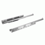 COULISSES QUADRO 25 YOU SILENT SYSTEM 480 MM - SORTIE PARTIELLE HETTICH
