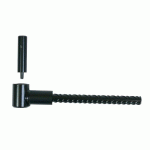 GOND POUR PARPAING ACIER NOIR TIGE FER À BÉTON - AXE 16 - 12X165 B2 ING FIXATIONS