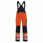 PANTALON HIVER À BRETELLES HAUTE VISIBILITÉ FEMME TAILLE 42C - BLAKLADER
