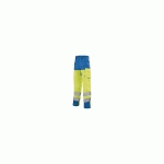 PANTALON DE TRAVAIL HAUTE VISIBILITÉ IRIS WORK VISION 2 JAUNE FLUO/BLEU AZUR T1 - LAFONT - LA-1HVNXCP-6-592-1
