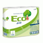 PAPIER HYGIÉNIQUE 200 FEUILLES, PURE OUATE BLANCHE WC.