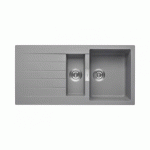 ROCA OSLO EVIER REVERSIBLE 2 CUVES 1000 GRIS - A880170110