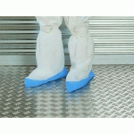 CARTON 100 PAIRES SUR-CHAUSSURE JETABLE ANTI-DÉRAPANTE EN POLYPROPYLÈNE TU - SEGETEX-EIF - SB816