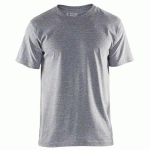 T-SHIRTS PACK X10 GRIS TAILLE S - BLAKLADER