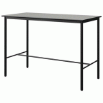 MANGE-DEB MALIBU 160X80 4P STR ISOS GRIS 1400/NOIR NOIR 9005 - MANUTAN EXPERT