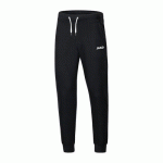 PANTALON JOGGING AVEC BORD-CÔTES AUX CHEVILLES - JAKO - BASE NOIR