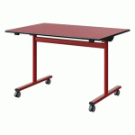TABLE MALIBU RAB 120X80 T6 DL ST ANTIB ROUG U321/NO ROU 3020 - MANUTAN EXPERT