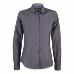 J.HARVEST & FROST PB142 OXFORD CHEMISE FEMMES GRIS - TAILLE XS