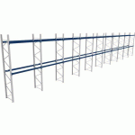 RACK 1 DÉPART + 9 SUIVANTS LXLXH 2700X28400X5000 800KG 2 NIV - BITO
