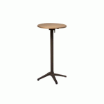 TABLE BAR D'EXTÉRIEUR ARNON - MARRON