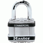 CADENAS À CLÉS EN ACIER LAMINÉ PROTECTION INOX - 44 MM - MASTER LOCK