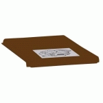 COUVERCLE PLASTIQUE MARRON POUR 60L - VAR