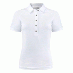 JAMES HARVEST BROOKINGS POLO PIQUE FEMMES BLANC - TAILLE XXL
