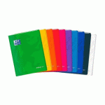 LOT DE 10 - CAHIER OXFORD EASYBOOK 24 X 32 CM GRANDS CARREAUX 48 PAGES
