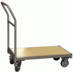 CHARIOT 250 KG 850X500 MM DOSSIER AMOVIBLE ROUES Ø 125MM - FIMM