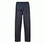 LOT DE 3 - PORTWEST S441 PANTALON DE PLUIE CLASSIC MARINE - TAILLE M - STANDARD