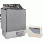 POÊLE DE SAUNA 6 KW CONTRÔLE EXTERNE - VIDAXL