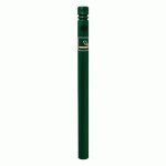 POTELET CENDRIER Ø 76 MM POMMEAU CITY - ZINC VERT 6005 - PROCITY
