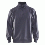SWEAT COL CAMIONNEUR GRIS TAILLE S - BLAKLADER