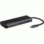 ADAPTATEUR MULTIPORT USB-C - CARTE SD HDMI 4K - GBE - 2X USB 3.0