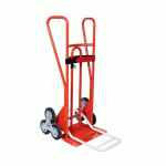 DIABLE ESCALIER ACIER DOUBLE PELLE - CHARGE 250 KG