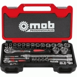 MOB OUTILLAGE - MOB - BOX MEDIUM MOUSSE MIXTE 1/4+1/2 POIRE/POUCE