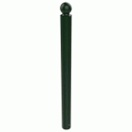 POTELET BOOPI TÊTE BOULE MÉTAL HTR 1 M Ø 90 MM - MOUSSE 6005 - BUTON DESIGN