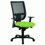 CHAISE DE BUREAU NAO MAILLE VERT POMME
