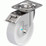 BLICKLE - ROULETTE PIVOTANTE À FREIN Ø 125MM BANDAGE POLYAMIDE PA 6.6 150KG - LEX-PO 125KAD-FI