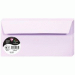 LOT DE 4 - ENVELOPPES DL, LILAS