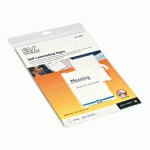 POCHETTES DE PLASTIFICATION 3L DOS ADHÉSIF A4 300 Μ - BOITE DE 10