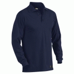 POLO PIQUÉ RETARDANT FLAMME INHÉRENT MARINE TAILLE XL - BLAKLADER