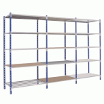 RAYONNAGE DÉPART COMBI-FLIP CHMAXTA.:205 KG PROF.:700 MM - MANORGA