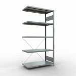 RAYONNAGE LÉGER SUIVANT EASY-FIX - SIMPLE FACE-2000X1000X500 - SCHULTE
