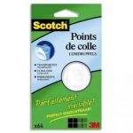 SCOTCH POCHETTE DE 64 PASTILLES INVISIBLE DOTS FIX 02 DE L0106