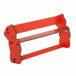 BANQUETTES ENFANTS OURSON HAUT. D\'ASSISE 18 CM ROUGE - MANUTAN COLLECTIVITÉS