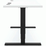 BUREAU PREMIUM RÉGLABLE ELEMENTS SOLID 1800 - GRIS - BLANC - ACTIFORCE