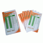 CARTES DE SCORE POUR MINI GOLF - MANUTAN COLLECTIVITÉS