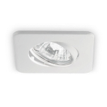 IDEALLUX PLAFONNIER ENCASTRÉ LOUNGE CARRÉ, BLANC