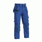 PANTALON DE TRAVAIL ARTISAN BLEU ROI TAILLE 40 - BLAKLADER