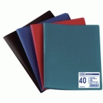 PROTEGE-DOCS OXFORD MEMPHIS 17X22 20 POCH PP ASSORTI CLASSIC - LOT DE 12