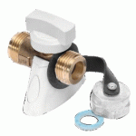 ROBINET DE SÉCURITÉ GAZ - MÂLE 15X21 - BOUCHON ET LANGUETTE - ROAI-B CLESSE