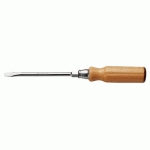TOURNEVIS MANCHE BOIS POUR VIS À FENTE 6,5X125MM 240MM - FACOM - ATHH.6.5X125