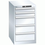 ARMOIRE BLANC PUR 411X572X700 AVEC 5 TIR. 75KG _ 78.420.110 - LISTA