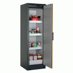 ARMOIRE SÉCURITÉ Q-PEGASUS-90 Q90.195.060.WDACR GRIS/JAUNE - ASECOS